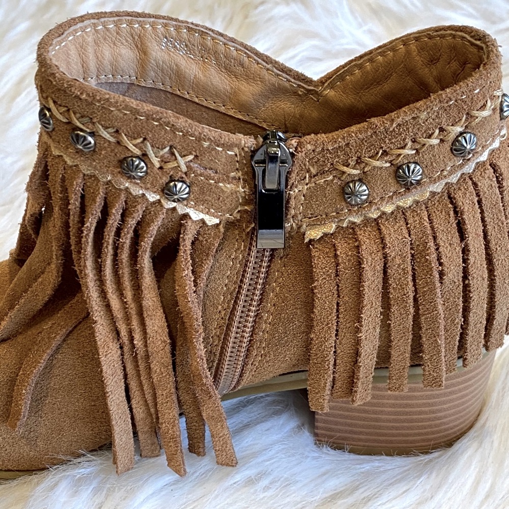 MOUNTAIN WEST TRINITY RANCH FRINGE BOOTIES - Picture 4 of 7